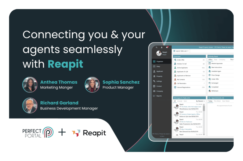 Connecting you & your agents seamlessly with Reapit.